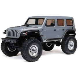 CRAWLER JEEP WRANGL. 1:24 4WD EP RTR GREY - JLU 4x4 Rock Crawler Brushed
