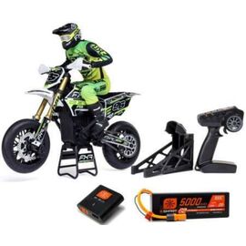 PROMOTO-SM FXR Motorcyle RTR 1:4 EP Supermoto RTR Basic - WHITE Battery and Charger included