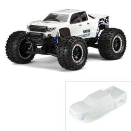 Pre-Cut Brute Bash Armor Body (White) for X-MAXX