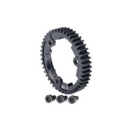 Spur gear, 44-tooth (machined, harden ed steel) (wide face) (1.0 metric pit ch)
