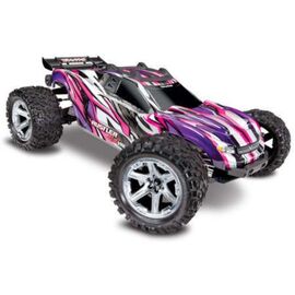 RUSTLER VXL 1:10 4WD EP RTR PINK TQi 2.4GHz Brushless (sans accu et chargeur)