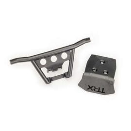 Bumper, front/ skidplate, front (blac k)