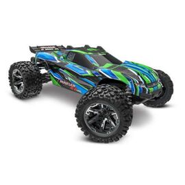 S.TRUCK RUSTLER VXL 1:10 4WD EP RTR GREEN TQi 2.4GHz BRUSHLESS SANS chargeur et SANS accu