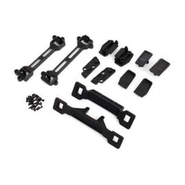 Body conversion kit, Slash 2WD (inclu des front & rear body mounts, latches , hardware) (for clipless mounting)