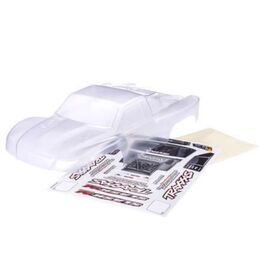 Body, Slash 4X4 (also fits Slash VXL & Slash 2WD) (clear, requires paintin g)/ window masks/ decal sheet (requir