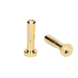 Connecteur doré 4mm à profil bas (2pcs)