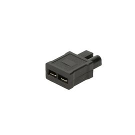 Adaptateur une pièce prise Tamiya (mâle) vers prise Traxxas (femelle)