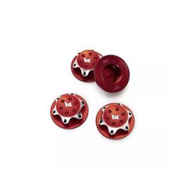 Hobbytech Red Lightweight Radmuttern 17mm