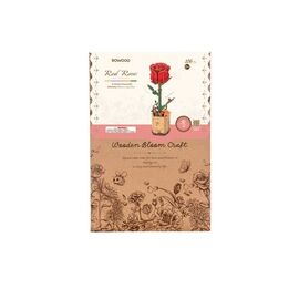 Robotime Red Rose
