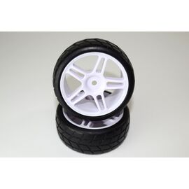 Jeu de roues collé (2) ATC 2.4 RTR/BL