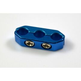 Support de câble en aluminium - bleu