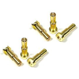 Connecteur doré 4/5mm (6pcs)