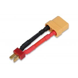 Adaptateur avec câble T-Plug (M) - XT90 (F) 50mm