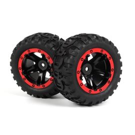 Slyder MT Roues/Pneus Assemblés (Noir/Rouge)