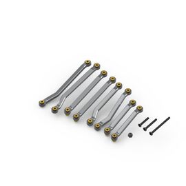 Jeu de bras de suspension en aluminium (gunmetal)