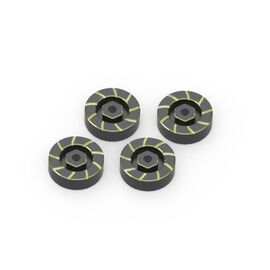 Moyeu hexagonal de 7 mm en laiton (4 pièces)