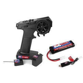M-002 MStyle R/C Set - (Radiocommande, récepteur, accus, servo, chargeur)