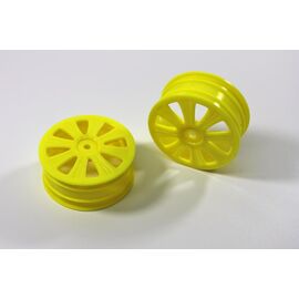 Jantes AVT Jaunes (x2) 4WD Buggy