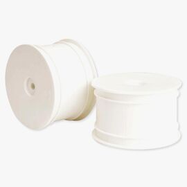 Paire de Jantes ARR 14mm Blanches 4WD