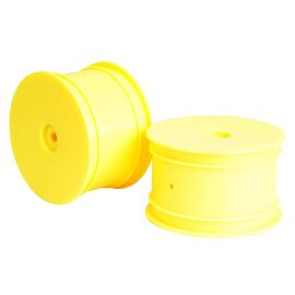Paire de Jantes ARR 14mm Jaunes 4WD