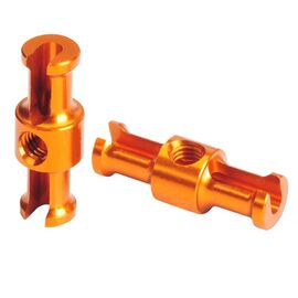 Aluminium Stabilisatorenhalterung (2) orange Onroad