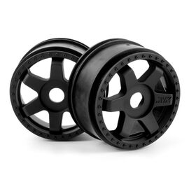 QuantumR Race Truck Wheel (Black/2pcs)