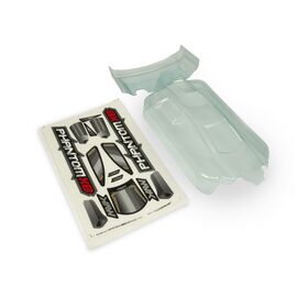 CLEAR LEXAN PHANTOM XB BODY & WING - W/ DECAL