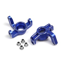 Aluminium Lenkspindelsatz (blau/links/rechts)