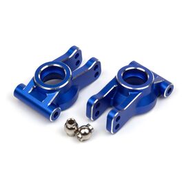 Aluminium Hinterradnabensatz (blau/2ST)