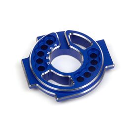 Aluminium-Motorhalterung (blau)