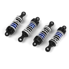 Aluminum Oil-Filled Shock Absorber Set (Blue/4pcs)