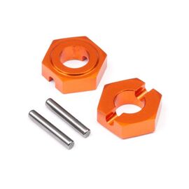 ALUMINUM HEX HUB 9.8MM (FRONT/2PCS)