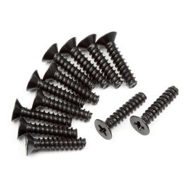 TP. FLAT HEAD SCREW M2.6x12mm (12pcs)