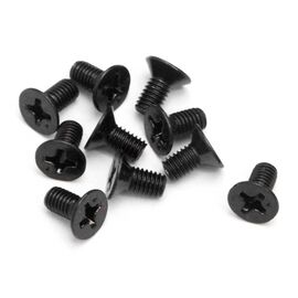 FLAT HEAD SCREW M3X6MM (10PCS)