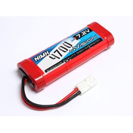 nVision NiMH 4700 7,2V Stick w/Tamiya Plug 14 AWG