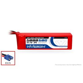 LiPo 5000mAh 3S 11.1V 60C (EC5 plug)