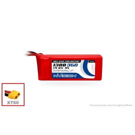 LiPo 1300mAh 4S 14.8V 35C (XT60 plug)