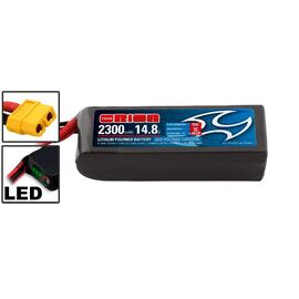 LiPo 2300mAh 4S 14,8V 55C (XT60) - Racing Drone Battery
