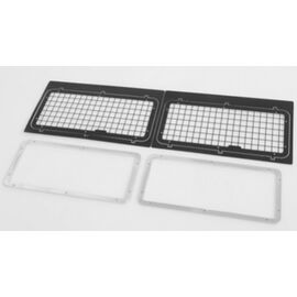 Side Windows Guard Black for Land Rover D90
