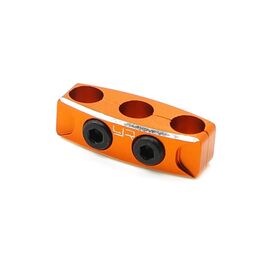 Aluminum Case 12-14 Gauge Wire Guard Clamp Orange
