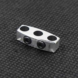 Aluminum Case 12-14 Gauge Wire Guard Clamp Silver