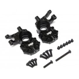 Aluminum Front Inner Knuckle Left and Right Black for Traxxas TRX-4