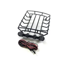 Barres de toit Metal avec kit LED 130mm