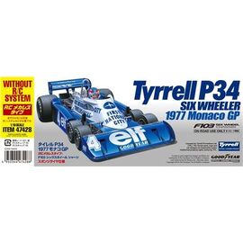 XB Tyrrell P34 Six Wh.1977 Monaco (ohne RC)
