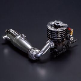 OS Speed T1205 Combo - Nitro-Motor mit Schalldämpfer TT03 (EFRA2700) und Krümmer MT04