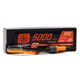 SPMX53S100H5 5000mAh 3S 11.1V 100C Smart LiPo G2 Hard Case IC5