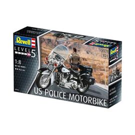 US Police Motorbike