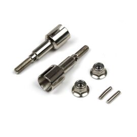 Rear Wheel Axles (Steel/2pcs)
