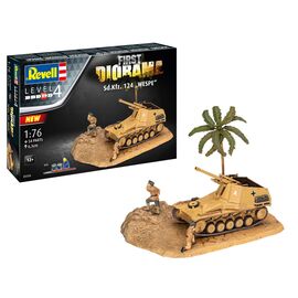 First Diorama Set - Sd.Kfz. 124 Guêpe