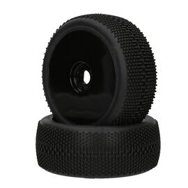 Megabite Mounted Tire (White Compound/Carbon Wheel/1:8 Buggy)